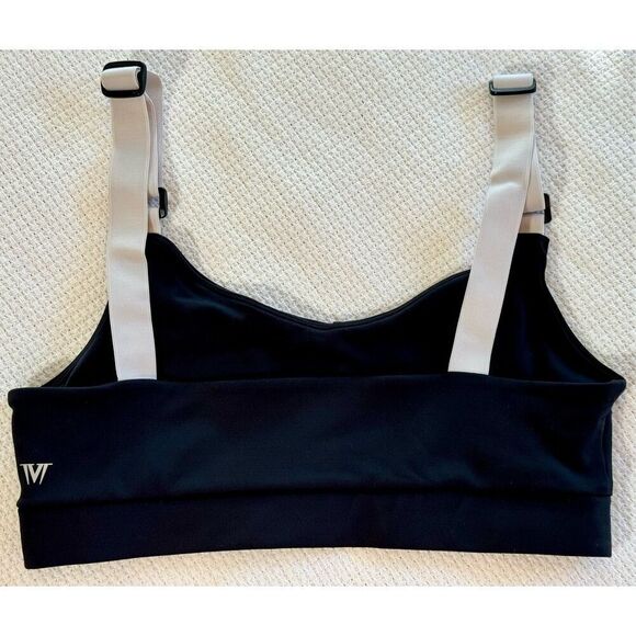 IVL Collective Technically Fashion Black White Stripe Women’s Sports Bra Size 10 - Picture 4 of 8